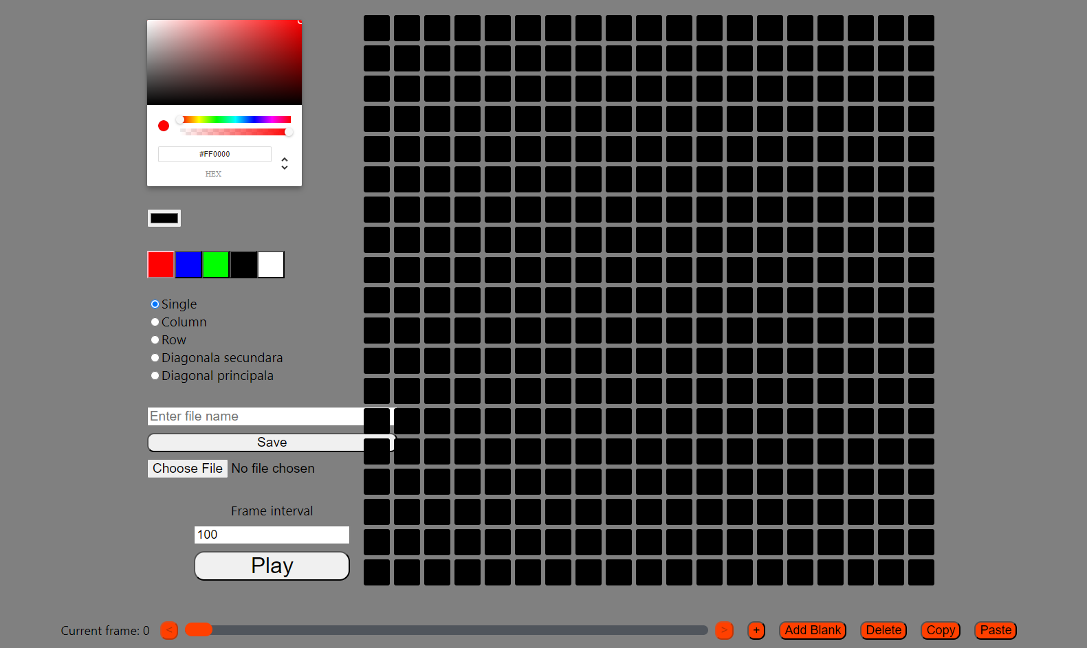 Floor Light Editor